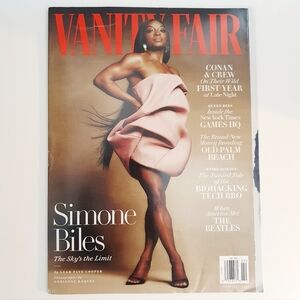 Vanity Fair Magazine February 2024 Simone Biles Sky Is The Limit Conan Beatles